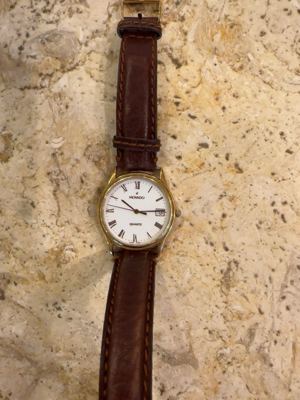 Movado Men’s Vintage Swiss Quartz Dress Watch